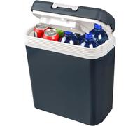 Asfasfq-Tristar Glacière Thermoélectrique - 20 L - Idéale Pour Le Camping Et Les Longs Trajets - Prises 12 Et 230 V - 2 Modes - Rafraîchit & Réchauffe - Kb-7520, Bleu, Blanc