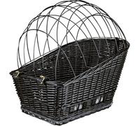 Asfasfq-Trixie Panier Vélo Avec Grille Pour Chien Noir 35 X 49 X 55 Cm