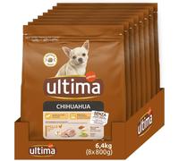 Asfasfq-Ultima Croquettes Pour Chien Chihuahua - Pack 8 X 800g - Total 6,4kg