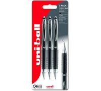 Asfasfq-Uni-Ball Umn-207 Signo 207 Lot De 3 Stylos À Bille À Encre Gel Rétractable Moyenne De 0,7 Mm Pour Écrire, Dessiner, Art Et Coloriage Super Lisses, Résistant À La Décoloration Et À L'eau, Encr