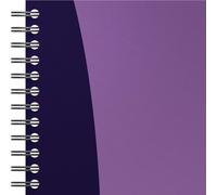 Asfasfq-Urban Mix Lot De 5 Cahiers À Spirales 180 Pages Petits Carreaux 5 X 5 Format A5 Avec Couverture En Polypro Couleurs Assorties