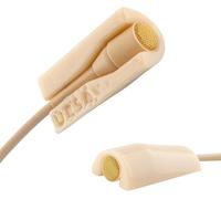 ASFASFq-URSA MiniMount DPA 4060 Mince et discret en plastique durci Finition à la main pour plus de douceur Comprend 5 autocollants hypoallergéniques MiniMount Beige