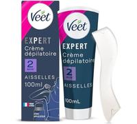 Asfasfq-Veet Expert - Crème Dépilatoire Aisselles Avec Dôme Applicateur - Agit En 2min - 100ml
