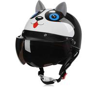 Asfasfq-Vélo Enfant Casque, Pour Vélos Les Planches À Roulettes Le Patinage À Roulettes Équipé D'une Écharpe Chaude Et D'un Pare-Soleil De Protection Du Visage