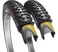 Asfasfq-Velo Pneu 27.5 X 2.25 Pouces - Paire Pliable Vtt Tire 57-584 Avec 1mm Nylon Protection Anti Crevaison, 60 Tpi Pour Vtc, Montagne & Hybrid & Electrique Vélo, Vtt Tout Terrain, Vélo De Ville