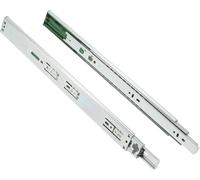 ASFASFq-Versalite Touch PRO - Lot de 2 glissières de tiroir, 45 x 400 mm, système de rails Push-to-Open et Soft-Close, rail télescopique, guide-billes, charge maximale : 30 kg, 1 lot = 2 pièces