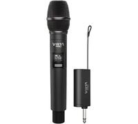 ASFASFq-Vieta Pro Microphone sans fil, Party Mic, connecteur USB-C, 6,5 mm Mono Jack, faible interférence et récepteur jusqu'à 12 heures.