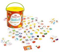 Asfasfq-Vilac - Jouets Éducatifs - Jeu D'observation ""Outékaché"" - Jeu De Recherche Et De Rapidité - 100 Pièces - Développe Capacité Motrice, De Reflexion Et Visuel - A Partir De 36 Mois - 6110s