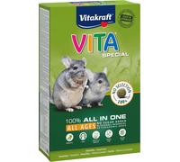 Asfasfq-Vita Special All Ages, Aliment Pour Chinchillas, Avec Herbes Et Plantes, Pour Une Digestion Optimale, Sans Sucre Ajouté Ni Céréales (1x 600g)