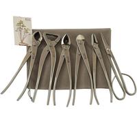 ASFASFq-vouiu Lot de 6 outils pour bonsaï, coupe-boutons, coupe-tronc, sécateur concave, coupe-fil, pince à jin, ciseaux à bonsaï