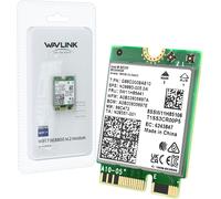 ASFASFq-WAVLINK WiFi 7 Carte WiFi, 8774Mbps Tri-Band BE200 M.2 NGFF Network Module with Bluetooth 5.4, MU-MIMO, WPA3, Support Windows 10/11(64-bit) Laptop, Non Disponible pour Les Cartes mères AMD