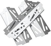 ASFASFq-Weber 66040 Lot de 3 barres de flavorizer 31,8 cm pour barbecue à gaz Weber Genesis II E310, S310, E330, S330, E315, S315, E335, S335, réflecteur de chaleur, en acier inoxydable