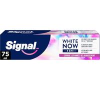 Asfasfq-White Now - Dentifrice 3 En 1 - Blancheur Longue Durée Anti-Tache - 96% D'ingrédients D'origine Naturelle - 75ml