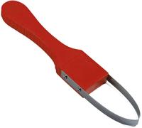 ASFASFq-wilcractk Desherbeur Manuel en Acier Inoxydable avec Lame en Demi-Cercle, Manche Ergonomique, Grattoir Jardin pour Arrache Mauvaise Herbe dans Parterres Et Pelouses