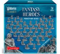 Asfasfq-Wildspire Classic Heroes Set 1-51 Héros Et Joueurs Miniatures Pc Pour Miniatures Dnd