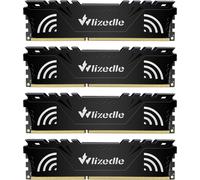 ASFASFq-Wlizedle DDR3 Mémoire RAM 32Go Kit (4x8Go) 1866MHz CL13 UDIMM Module de Mémoire PC3-14900 240-Pin 1.5V pour Ordinateur de Bureau, Noir