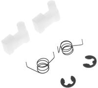 ASFASFq-WOWOWO 6 pièces/Ensemble Volant de démarrage cliquet Ressort Clip de recul pour tronçonneuse 4500/5200/5800