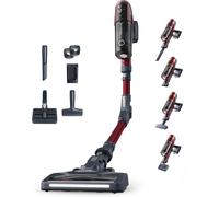 ASFASFq-X-Pert 6.60 Smart Aspirateur Balai sans fil, Tube Flex, Idéal pour les Poils D'animaux, Léger, Puissance 100W, Autonomie 45min, LED RH6471WO, Noir/Rouge