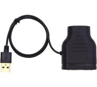 ASFASFq-xiwai Adaptateur répartiteur réseau Ethernet STP UTP RJ45 8P8C vers double RJ45 HUB 100 Mbps