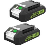 ASFASFq-XNJTG 2pièces 24V 3,5Ah Batterie pour Greenworks Batterie de Rechange G24B2 G24B4 29842 Compatible avec 24V Greenworks Outils