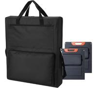 ASFASFq-Yallmie Sac Panneau Solaire, Sac A Dos Panneau Solaire Sac De Transport Panneaus Solair Rangement Pliable avec BandoulièRe Et Fermeture éClair Compatible avec Jackery Solar Saga100w/200w