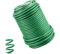 ASFASFq-YINGLUOEU 3.5mm Fil de Jardin Vert 20m Fil d'attache en Plastique de Jardinage Vert Lien de Fixation Flexible pour Plante Grimpante Fleurs Tomate Organisation