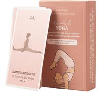 Asfasfq-Yogasana Jeu De Carte Français 80 Cartes - Hatha Vinyasa - Tous Niveaux - Guide De Séquences Pour Se Perfectionner En Autonomie - 75 Postures