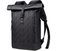 ASFASFq-Yooler Rolltop Sac à dos étanche pour homme et femme avec compartiment pour ordinateur portable - Grand sac à dos de voyage pour l'école, le vélo, les loisirs, les voyages, les affaires - Noi