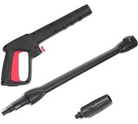 ASFASFq-YUET Pistolet à Eau Haute Pression pour Nettoyage de Voiture AR/Black&Deck/for Bosch AQT Laveur à Jet à Clip Haute Pression 16Mpa Pistolet à Déclenchement Rapide 2350 PSI de Tuyau