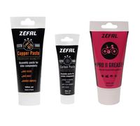 Asfasfq-Zefal Pack Maintenance - Pro Ii Grease, Carbon Paste, Et Copper Paste - Graisse Velo & Pâtes De Montage Carbone Et À Base De Cuivre - Fabriqués En France