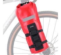 Asfasfq-Zefal Sacoche Velo Cadre + Sac À Dos Étanche 6 L - Support Universel Et Sacoche Fourche Velo Étanche Pour Gravel Et Bikepacking