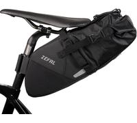 Asfasfq-Zéfal Z Adventure R5 Bikepacking & Commuting Sac De Vélo Universel & Etanche-Grand Volume Capacité 5l-Durable Et Résistante-400 G Sacoche De Selle, Noir, 5 Litres