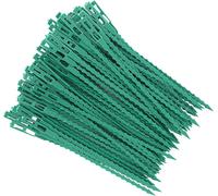 ASFASFq-ZITFRI 80 Pcs Accroche-Tuteurs pour Tomates Arbres Tuteurs de Plantes Attache et Soutien Réglable pour Plantes Serre-câble Lien en Plastique pour Jardinage Bricolage