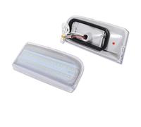 ASFDSG Feu de Position 2 Pièces Pour Land Pour Rover Pour Range Pour L322 2003-2012 Voiture Blanc LED Hayon Feux Recul Arrière Rouge Antibrouillard Feux de Position(Clear lens)