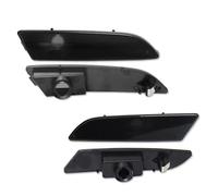 ASFDSG Feu de Position Couvercle Feu Stationnement Pour Chrysler Pour Crossfire 2004 2005-2008 Marqueur Latéral Avant Arrière Coque Sans Douille Feux de Position(4pcs Front Rear a)