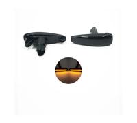 ASFDSG Indicateur Feux Position Latéraux LED Pour Mitsubishi Pour Evolution Pour X 2008 2009 2010 2011 2012 2013 2014 2015 2016 2017 2018(Dynamic Smoke)