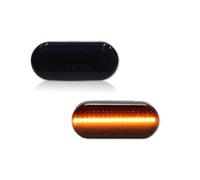 ASFDSG Indicateur Pour VW Pour Bora Pour MK4 2000-2004 Clignotant Latéral Dynamique Indicateur Lumineux(Smoke NO Dynamic)