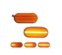 ASFDSG Indicateur Pour VW Pour Polo Pour 6N Pour 6N2 Pour 9N 1994-2005 Clignotant Latéral Dynamique Clignotant Séquentiel(Yellow Lens Dynamic)