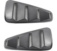 Asfgchh Lunette arrière Triangulaire pour Voiture, persiennes de fenêtre Noir Mat, Compatible avec Mustang 2005, 2006, 2007, 2008, 2009