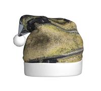 ASFgda Chapeau de Père Noël avec locomotive à vapeur pour adultes, chapeau de Noël classique unisexe pour fête du Nouvel An