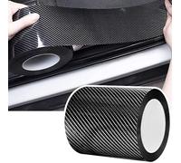 ASFSFF 2 Pièces Film Carbone Voiture Anti-Rayures pour Jeep Grand Wagoneer (WS) 2021-,7cm*10m,Film de Protection pour Seuil de Porte de Voiture,pour portière de Voiture,10cm*10m