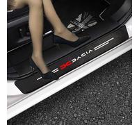 ASFSFF 4 Pièces Protection Seuil de Porte de Voiture pour for Dacia Duster III 2024, Auto Autocollant Barres Anti-Salissures Protege Portiere Anti-Rayures Étanches,B