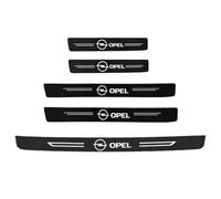ASFSFF 5 Pièces Protection Seuil de Porte de Voiture pour for Opel Combo E X19 I 2018-2024, Auto Autocollant Barres Anti-Salissures Protege Portiere Anti-Rayures Étanches
