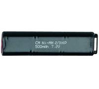 ASG Solartechnik Batterie 7,2 V 500 mAh Noir Taille Unique