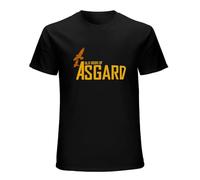 Asgard Old Gods of Asgard T-Shirt Man's Fashion Cotton Black Clothes L