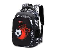 Asge Cartable garçon, Sac Ecole, Sac a Dos Scolaire, Sac a Dos Enfant Garcon, Sac Ecole Garcon, Sac a Dos Ecole, Sac Enfant Garcon Impressi M Gris