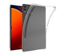 Asgens Coque Transparente pour Samsung Galaxy Tab S10+ 12,4" 2024/S9+ 12,4" 2023, Fine et Légère en Silicone TPU Souple Coque de Protection pour Samsung Galaxy (SM-X820/X826B/X828U/X810/X816/X818)