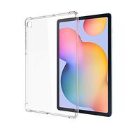 Asgens Coque transparente pour Samsung Galaxy Tab S6 Lite 10,4" 2020 (SM-P610/P615), fine et légère, en silicone TPU souple, absorption des chocs, coque de protection pour Samsung Galaxy S6 Lite 10,4"