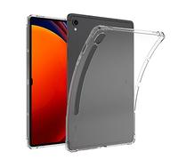 Asgens Coque transparente pour Samsung Galaxy Tab S9 11" 2023 (SM-X710/X716), fine et légère, en silicone TPU souple, absorption des chocs, coque de protection pour Samsung Galaxy Tab S9 11" 2023