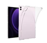 Asgens Coque Transparente pour Samsung Galaxy Tab S9 FE Plus 12,4" 2023 (SM-X610/X616), Fine et Légère en Silicone TPU Souple Coque de Protection pour Samsung Galaxy Tab S9 FE Plus 12,4" 2023